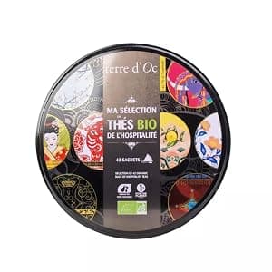 Coffret tisanes bio Terre d'Oc (42 sachets)